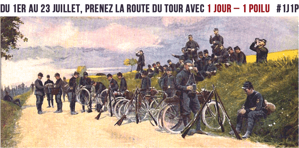 1 Jour - 1 Poilu sur la route du Tour de France 2017