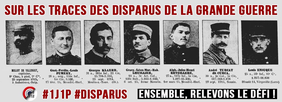 Sur les traces des disparus de la Grande Guerre